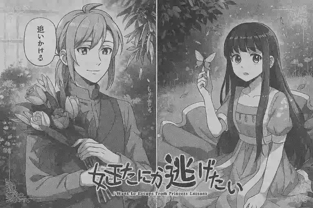 妃教育から逃げたい私 アニメイメージ画像
