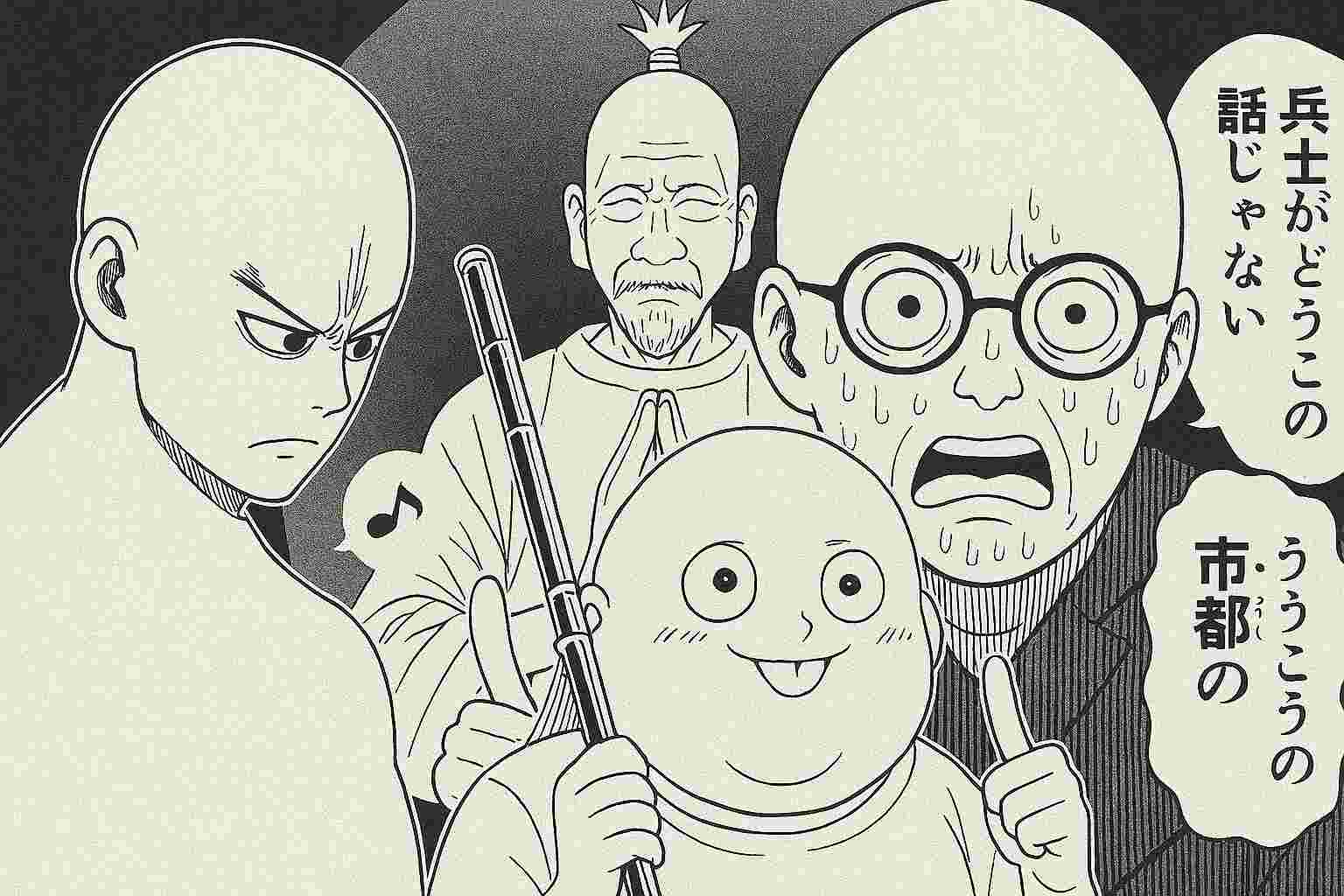 ハンターハンターハゲキャラ達